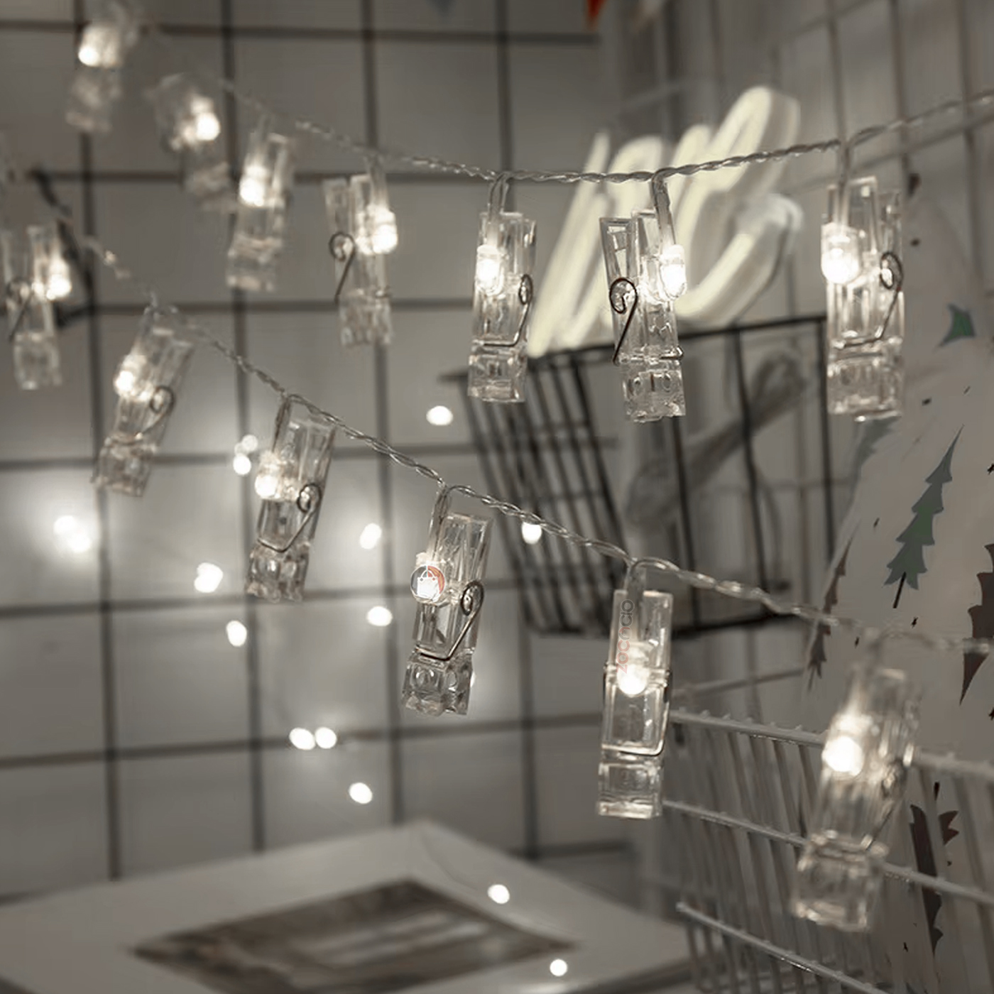 Miniatura 6 de Cadena De Luces Led Con Pinzas Para Foto